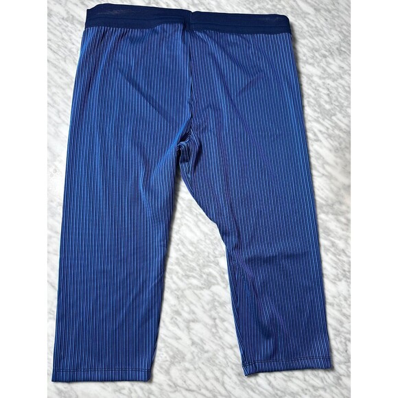Nike Pro Elite Track & Field Blue 3/4 Tights Pants USA Women XXL AO8495-000 NEW - Picture 2 of 10